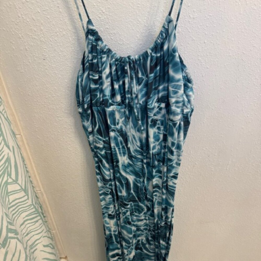 RVCA Turquoise Maxi Dress